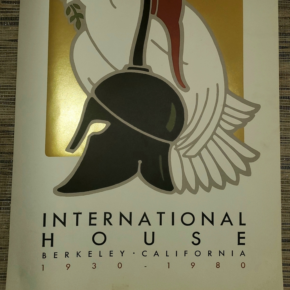 David Lance Goines "International House" Print